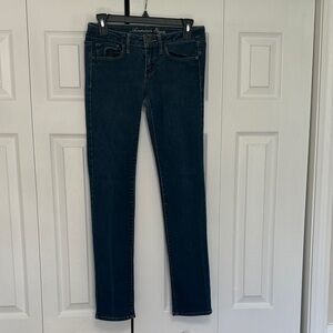 American Eagle Outfitters Dark Blue Skinny Jeans